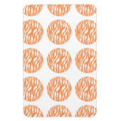 Zebra Print Polka Dots Premium Magnet Magneet (Verticaal)