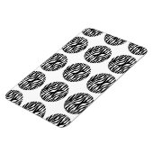 Zebra Print Polka Dots Premium Magnet Magneet (Linkerzijde)