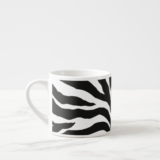 Zebra Print Porselein Kop (Links)