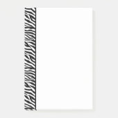 Zebra Print Post-it-Notes Post-it® Notes (Voorkant)