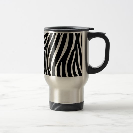 Zebra Print Reisbeker (Rechts)
