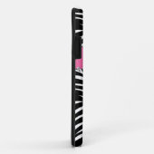 Zebra Print & Rhinestone BLING Hoesje Iphone 5 Hoe (Achterkant/rechts)