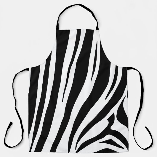 zebra print schort (Voorkant)
