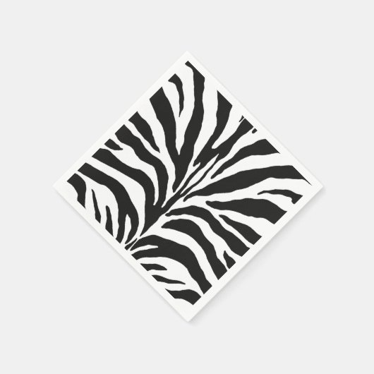 Zebra Print Servet (Hoek)