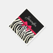 Zebra Print Servet (Hoek)