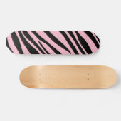 Zebra Print Skateboard (Horizontaal)