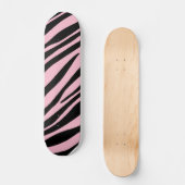 Zebra Print Skateboard (Voorkant)