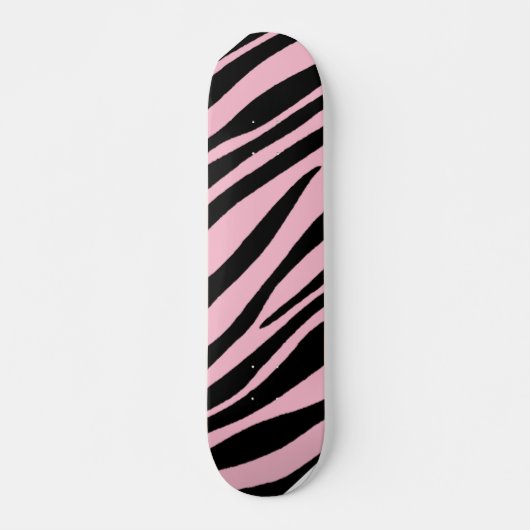 Zebra Print Skateboard (Voorkant)