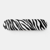 Zebra Print Skateboard (Horizontaal)