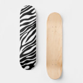 Zebra Print Skateboard (Voorkant)