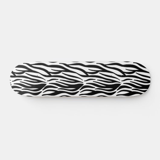 zebra print skateboard (Horizontaal)