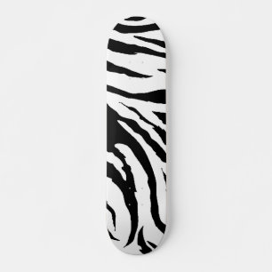 Zebra Print Skateboard Mini