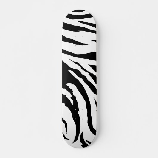 Zebra Print Skateboard Mini (Voorkant)