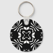 Zebra print sleutelhanger (Voorkant)
