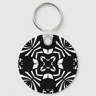 Zebra print sleutelhanger
