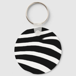 Zebra Print Sleutelhanger