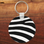 Zebra Print Sleutelhanger (Voorkant)