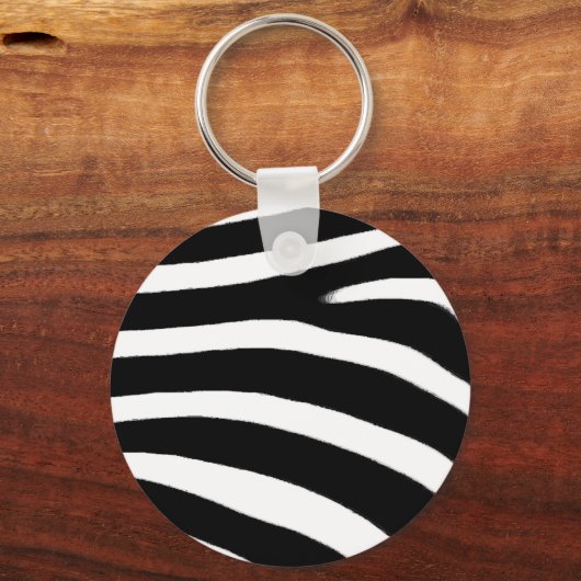 Zebra Print Sleutelhanger (Voorkant)