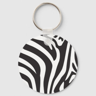 Zebra Print Sleutelhanger