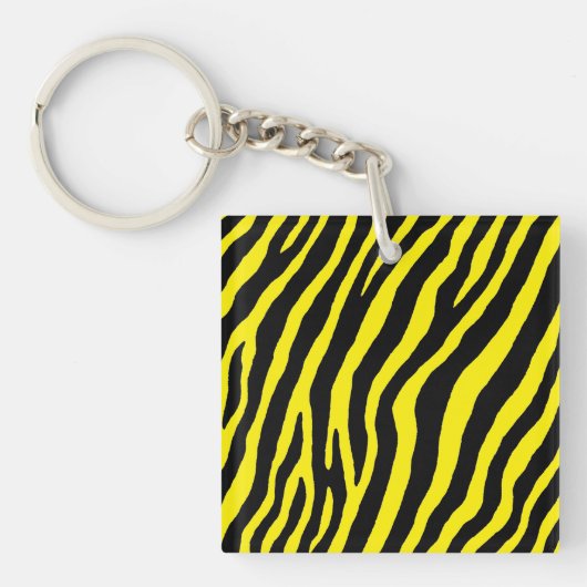 Zebra Print Sleutelhanger (Voorkant)