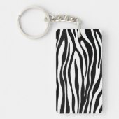 Zebra Print Sleutelhanger (Voorkant)