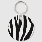 Zebra Print Sleutelhanger (Voorkant)
