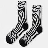 Zebra print socks sokken (Links)