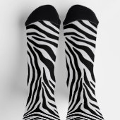Zebra print socks sokken (Top)