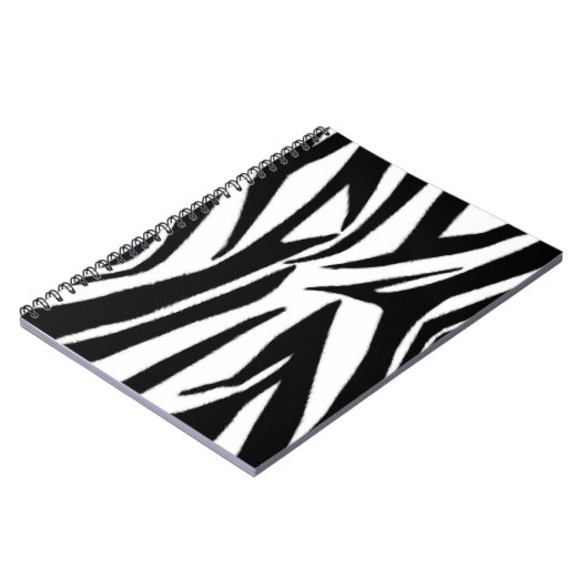 Zebra Print Spiral notebook Notitieboek (Linkerzijde)