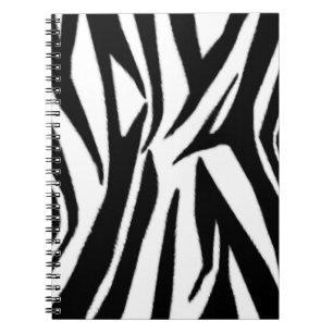 Zebra Print Spiral notebook Notitieboek