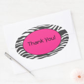 Zebra Print Sticker (Envelop)