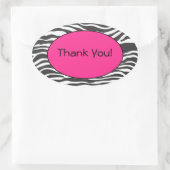 Zebra Print Sticker (Tas)