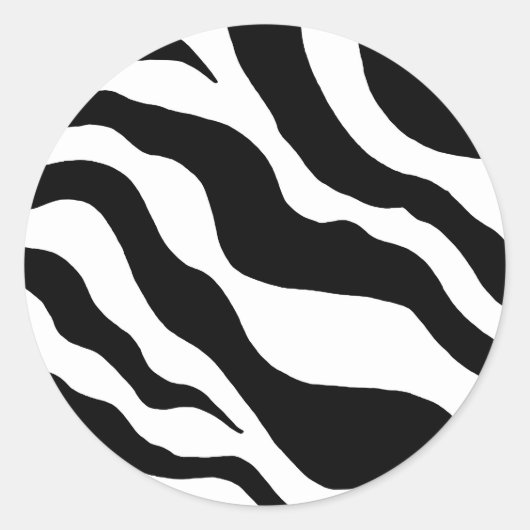 Zebra Print Stickers (Voorkant)