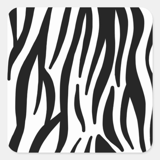 Zebra print stickers (Voorkant)