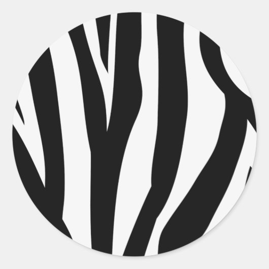 Zebra Print Stickers (Voorkant)