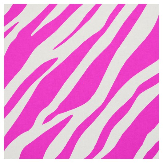 Zebra Print Stof (Swatch)