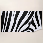 zebra print strandlaken (Voorkant)