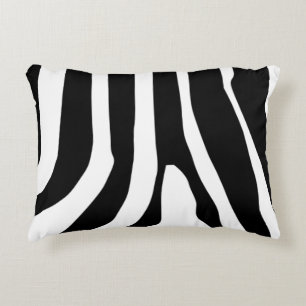 Zebra Print Stripes Pattern Accent Kussen