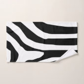 Zebra Print Stripes Pattern Bad Handdoek (Handdoek)
