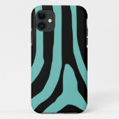 Zebra Print Stripes Pattern Case-Mate iPhone Case (Achterkant)