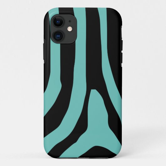 Zebra Print Stripes Pattern Case-Mate iPhone Case (Achterkant)
