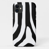 Zebra Print Stripes Pattern Case-Mate iPhone Case (Achterkant)