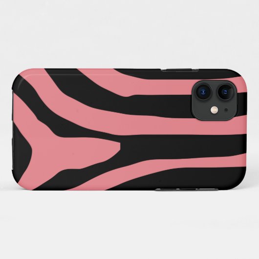 Zebra Print Stripes Pattern Case-Mate iPhone Case (Achterkant (horizontaal))