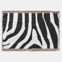 Zebra Print Stripes Pattern