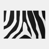 Zebra Print Stripes Pattern Deurmat (Voorkant)