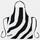 Zebra Print Stripes Pattern Schort (Voorkant)