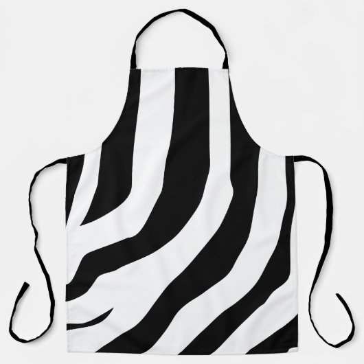 Zebra Print Stripes Pattern Schort (Voorkant)