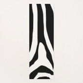 Zebra Print Stripes Pattern Yogamat (Voorkant)