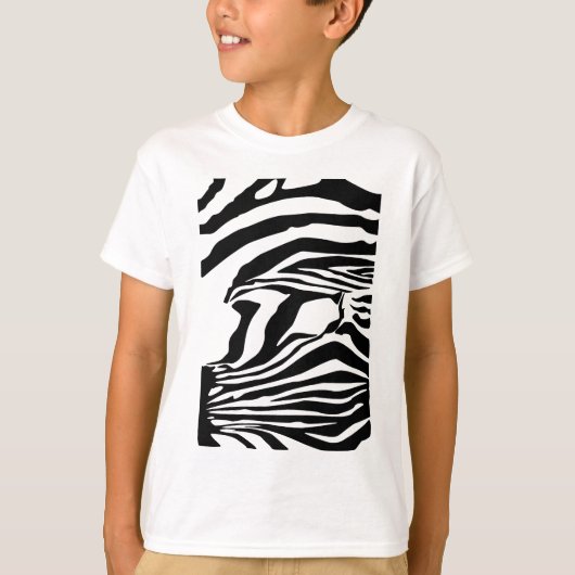 Zebra Print T-shirt (Voorkant)