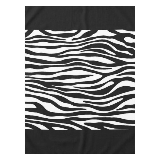 Zebra Print Tafelkleed (Voorkant)